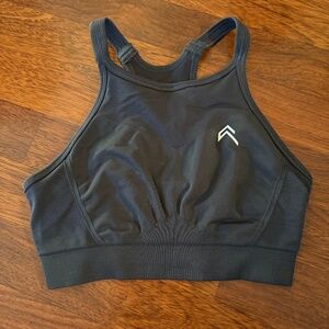 Oner Active Razor Back Sports Bra Deep Taupe Size Small
